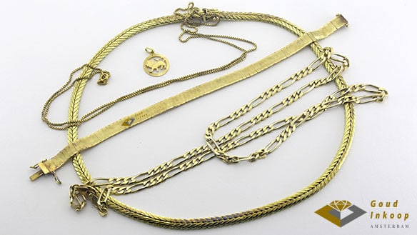 Gouden sieraden verkopen Amsterdam