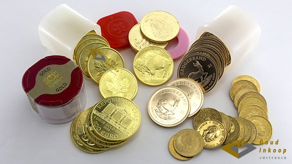 Gouden munten verkopen in Amsterdam